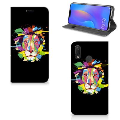 Huawei P Smart Plus Magnet Case Lion Color Huawei P Smart Plus Magnet Case Lion Color