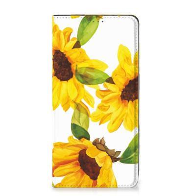 Smart Cover voor Nokia G22 Zonnebloemen Smart Cover voor Nokia G22 Zonnebloemen