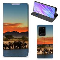 Samsung Galaxy S20 Ultra | Hoesje maken | Olifanten
