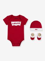3-delige babyset Batwin van Levi's® rood - thumbnail