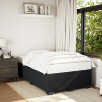 Bedframe zonder matras 120x200 cm fluweel zwart