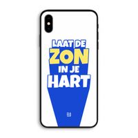Laat de zon in je hart: iPhone XS Max Biologisch afbreekbaar hoesje