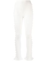 Acne Studios legging en crochet - Blanc