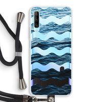 Oceaan: Huawei P Smart Pro Transparant Hoesje met koord