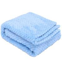 Nobleza Dekentje voor hond en kat - Lichtblauw pluche - Maat S - 80x80 cm Nobleza Dekentje voor hond en kat - Lichtblauw pluche - Maat S - 80x80 cm