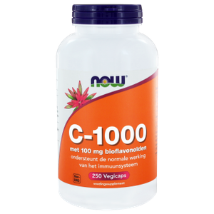 NOW C-1000 met 100mg Bioflavonoïden Capsules