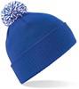 Beechfield CB450 Snowstar® Beanie - Bright Royal/White - One Size