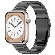 Titanium H-type schakelband - Zwart - Geschikt voor Apple Watch 38mm / 40mm / 41mm / 42mm