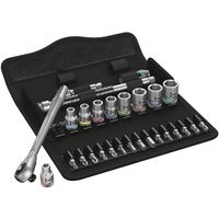 Wera 8100 SA 10 Zyklop 05004020001 Dopsleutelset Inch 1/4 28-delig