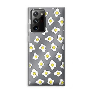 Spiegeleitjes: Samsung Galaxy Note 20 Ultra / Note 20 Ultra 5G Transparant Hoesje