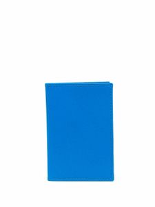 Comme Des Garçons Wallet portefeuille pliant colour block - Bleu