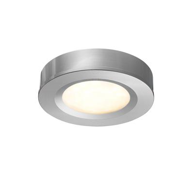 Set LED-opbouwspot Adria zilver 3W dimbaar 3-6 stuks