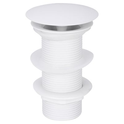Wastafel Afvoerplug Differnz Always Open 10 cm Wit Differnz