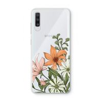 Floral bouquet: Samsung Galaxy A70 Transparant Hoesje