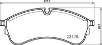 Brake Pad Set, Disc Brake 8db 8DB355032931