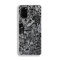 Vexx Black Mixtape: Samsung Galaxy S20 Plus Transparant Hoesje