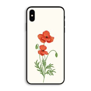 Red poppy: iPhone XS Max Biologisch afbreekbaar hoesje