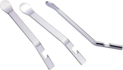 IceToolz bandenafnemers zilver staal set van 3 stuks