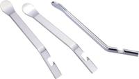 IceToolz bandenafnemers zilver staal set van 3 stuks