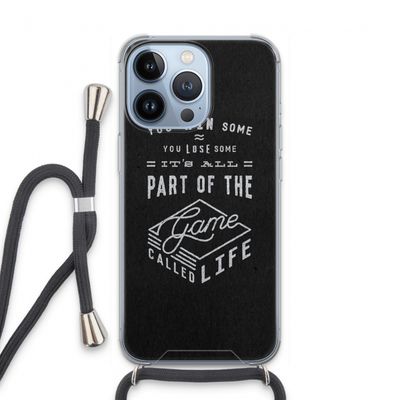 Life: iPhone 13 Pro Transparant Hoesje met koord