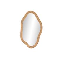 Wandspiegel Home ESPRIT Natuurlijk Kristal Rotan Stads 71 x 2,5 x 120,5 cm