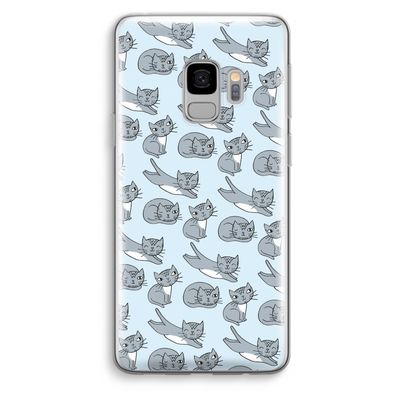 Poezen: Samsung Galaxy S9 Transparant Hoesje