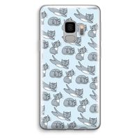 Poezen: Samsung Galaxy S9 Transparant Hoesje