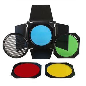 StudioKing kleppenset sk-bd18 met kleurenfilters en honingraat