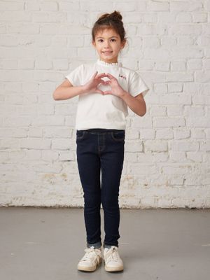 Treggingjeans Basics meisjes stone