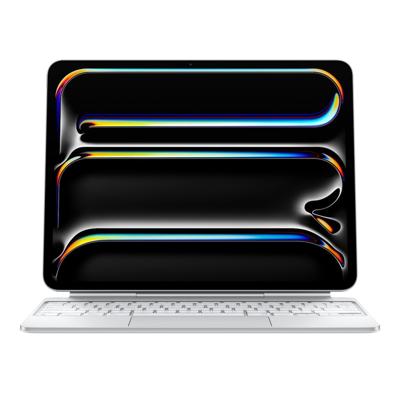 Apple Magic Keyboard voor iPad Pro 13-inch (2024) - Nederlands Tablethoesje Wit