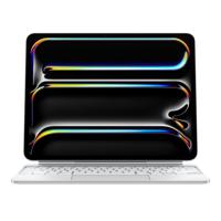 Apple Magic Keyboard voor iPad Pro 13-inch (2024) - Nederlands Tablethoesje Wit Apple Magic Keyboard voor iPad Pro 13-inch (2024) - Nederlands Tablethoesje Wit