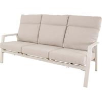 Lesli loungebank ohio crema 3-pers