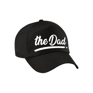 The Dad tekst pet / baseball cap zwart voor volwassenen   -