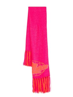 DSQUARED2 écharpe à logo imprimé - Rose