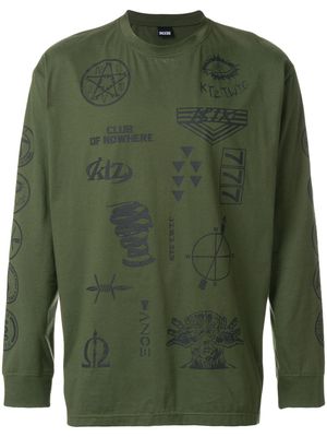 KTZ sweat imprimé - Vert