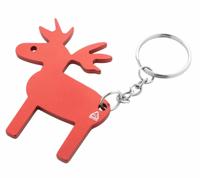 Rendier sleutelhanger Metaal