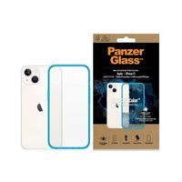 iPhone 13/14/15 PanzerGlass ClearCase Antibacterial Case - Blue / Clear