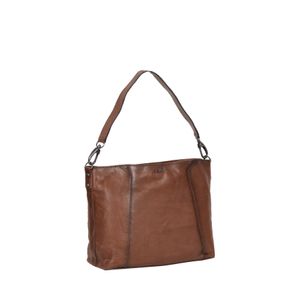 Justified Bags Justified Bags® Pluto Flamed Shoulderbag Brown