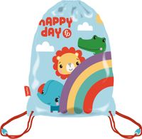 gymtas Happy Day junior 33 x 44 cm polyester - thumbnail