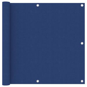 VidaXL Balkonscherm 90x300 cm oxford stof blauw
