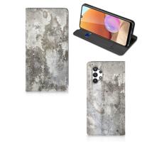 Samsung Galaxy A32 4G | A32 5G Enterprise Editie | Standcase | Beton Print
