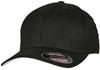 Flexfit FX5001 V-FLEXFIT® Cotton Twill Cap - Black - L/XL