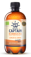 The GUTsy Captain Kombucha Ginger & Lemon