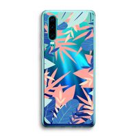 Tropisch: Huawei P30 Transparant Hoesje