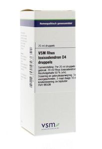 VSM Rhus toxicodendron D4 (20 ml)