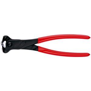 Knipex Voorsnijtang zwart geatramenteerd met kunststof bekleed 200 mm - 6801200