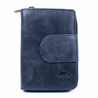Bear Design Dames Portemonnee Cow Lavato Blauw