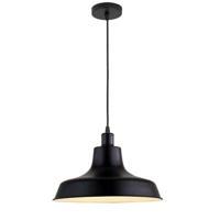 Homestyle Pro mk111-bb industriële hanglamp 36x22 cm zwart/metaal