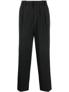 Acne Studios pantalon de costume à taille mi-haute - Noir