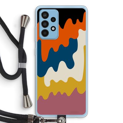 Baar A: Samsung Galaxy A52 Transparant Hoesje met koord